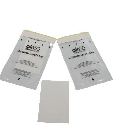 95kPa Pressure-Proof Leak-Proof Specimen Bags Biological Specimen Transport