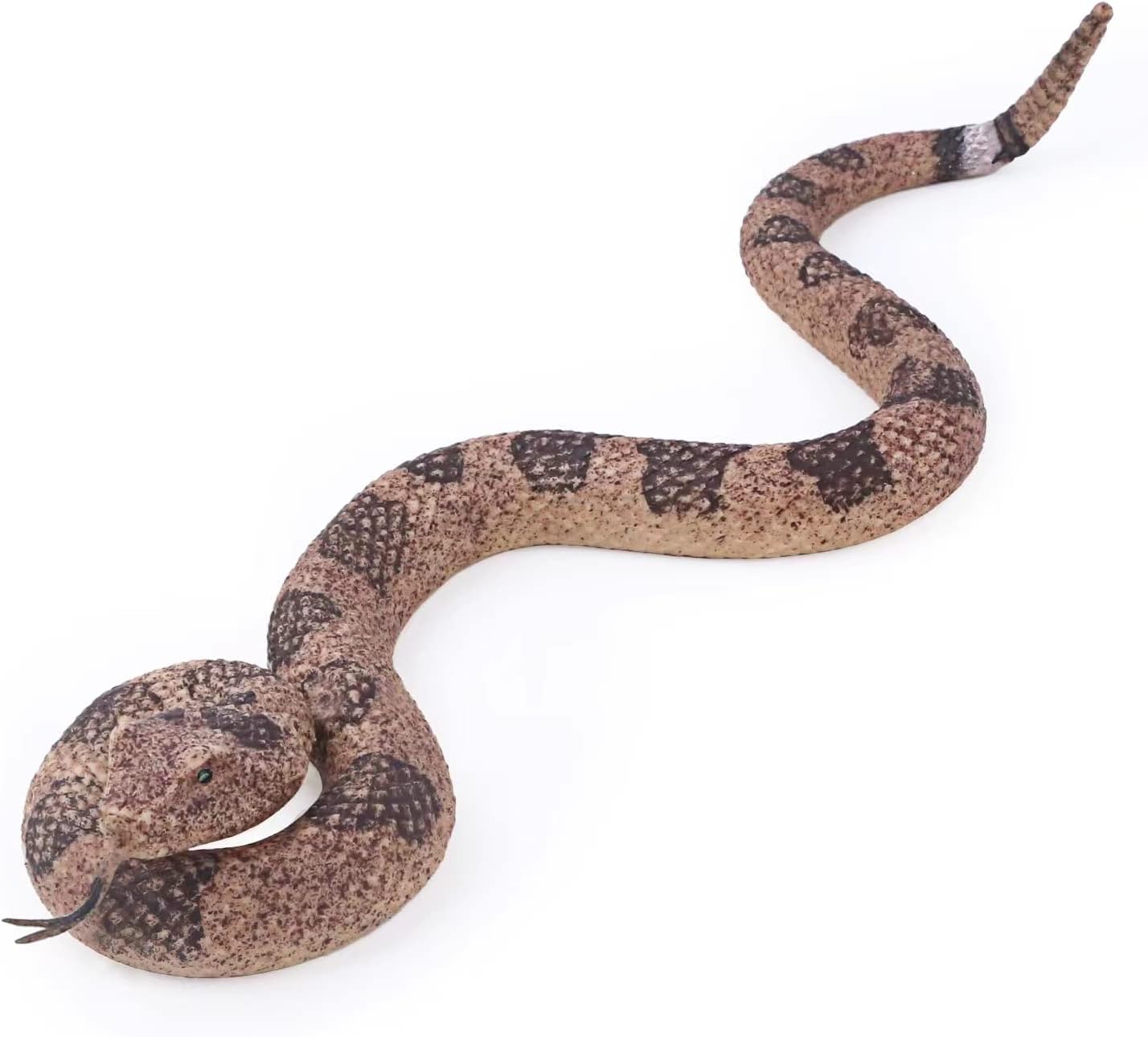 Toy Realistic Scary Snake Animal Doll Companion for Kids' Creepy Halloween Prank Props