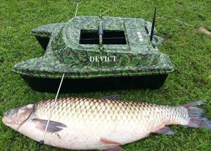Wholesale Gps fish finder DEVC-308 camouflage DEVICT fishing robot carp fishing bait boat from china suppliers