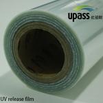 China PET Anti Static UV Release Film Taping And Labeling Application Film for sale