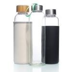 Customized Logo High Borosilicate Glass Water Bottles Tumbler BPA FREE Water