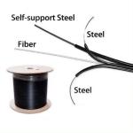Self-Supporting FTTH Fiber Optic Drop Cable GJYXCH 1/2 Cores Indoor Outdoor