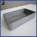 Welding Tungsten Boat Black Alkaline Washing Finished Tungsten Boat Welding By