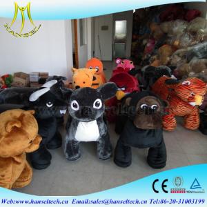 Wholesale Hansel coin operated mechanism china amusement ride electric dog walking machine mechanical walking animal bike from china suppliers