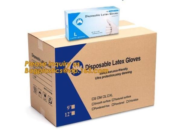Disposable latex glove medical examination gloves,Medical Natural latex
