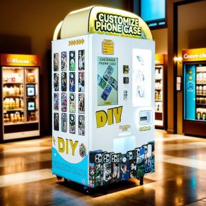 Compact 720dpi/1440dpi/2880dpi Printing Resolutions Phone Case Printing Vending