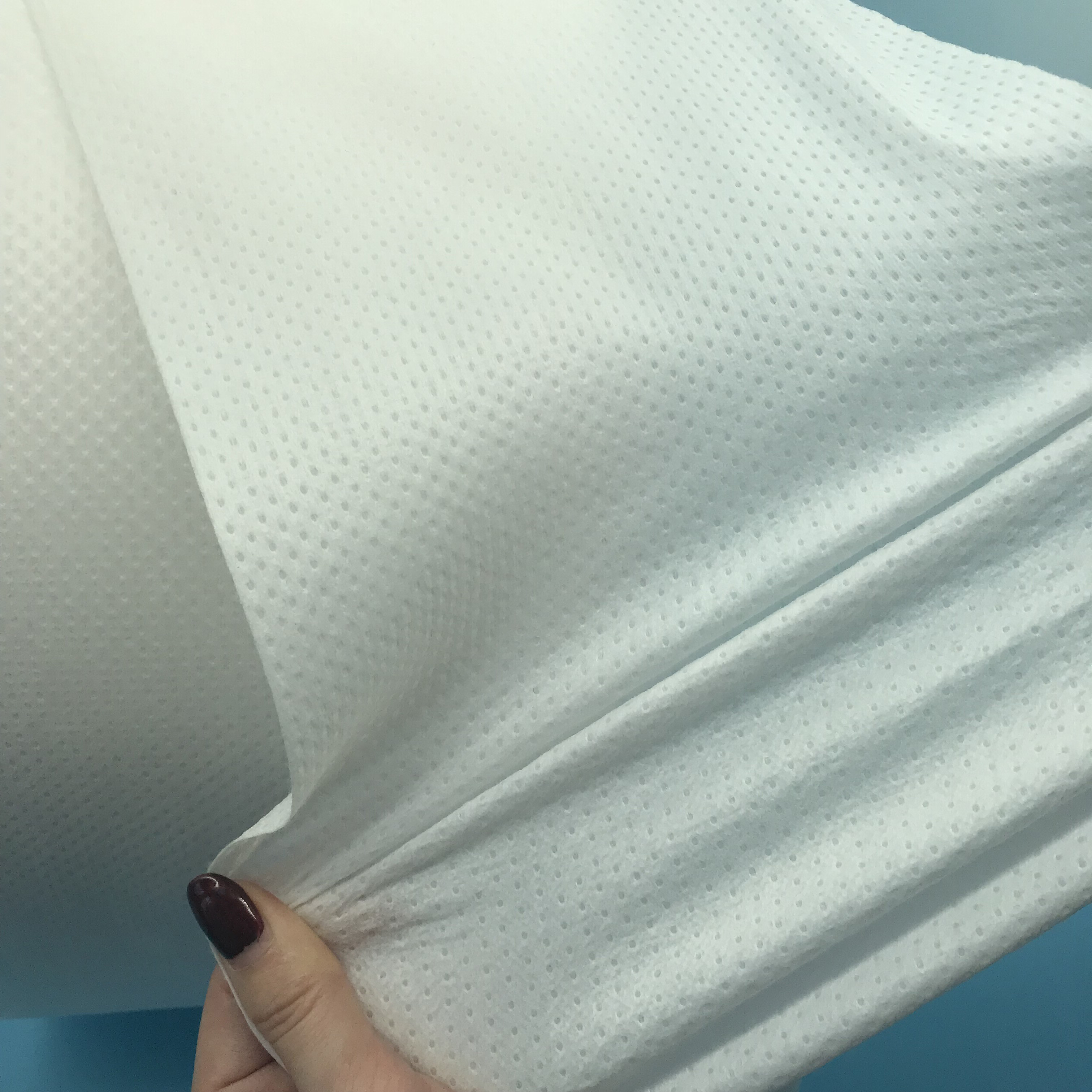 40 To 120 Gsm Printed Elastic Nonwoven Fabric For Making Steam Eye Cover