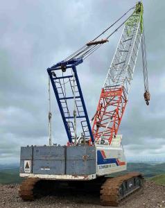 Wholesale 2nd Hand Crawler Crane Zoomlion ZCC800 with 58m Length Boom from china suppliers