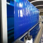 Swimming Pool HDPE Geomembrane Liner 1.5mm Blue Landfill