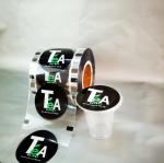 Custom Clear Boba Tea Cup Packaging Roll Plastic Bubble Sealing Film For Coffee