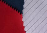 Soft Polyester Cotton Twill Fabric Anti Static Filament Yarn 2% Carbon Fiber