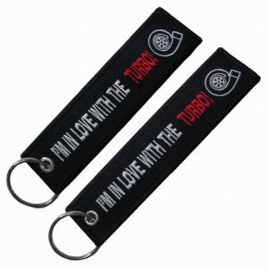 Wholesale Promotion Gift Customized Embroidery Keychain Low Minimun Order Quantity from china suppliers