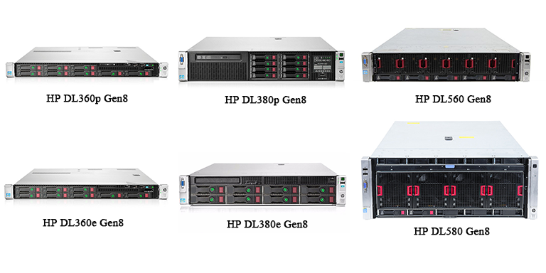 HPE Proliant Gen8 DL360 DL380 DL560 DL580 Xeon DDR3 RAM Computer Storage Rack Server