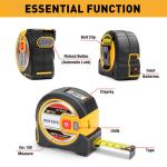 Metal Laser Measure Tape Multifunctional Measurement Tools Digital Distance