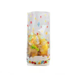 Wholesale Candy Plastic Flat Bottom Bag Cross Bottom Stand Up Pouch Packaging Customized Logo from china suppliers