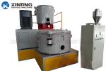 Horizontal PVC High Speed Mixer Heat And Cool Mixing Unit Machine AC Inverter