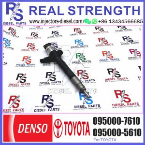 Wholesale New Diesel Common Rail Injector 095000-6110 095000-6900 095000-7600 095000-7610 23670-09200 236700R060 For TOYOTA 2AD-FH from china suppliers