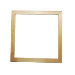 Pine Wood Canvas Stretcher Frames , Acrylic Painting Stretcher Bars Precision