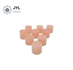 Glossy Pink Resin Cap For Perfume Bottle Recyclable Multipurpose