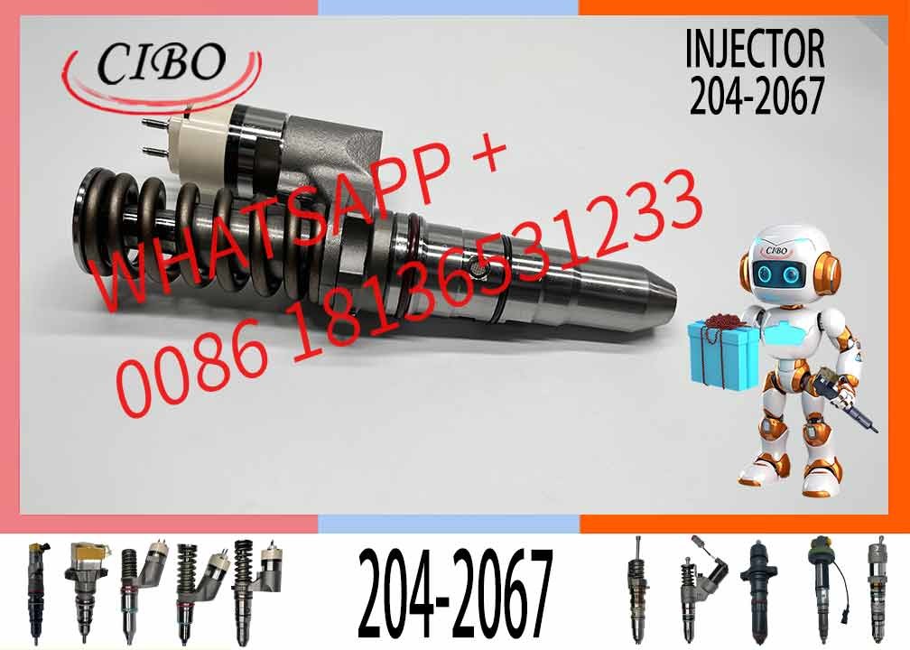 Fuel injector fuel injecto 204-2067 386-1776 229-1631 437-7547 8E-8836 392-0203for 3512B Excavator 3512C 3516B 3516C