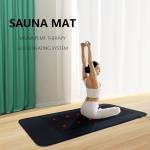 PU Jade Stone Far Infrared Heating Mat Steam Room Sauna Slim Blanket Pad