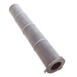 3 Lugs Industrial Air Filter , Aluminum Cap Dust Extraction Filters GTJ3266