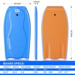 Lightweight and Durable EPS Bodyboard for Surfing Enthusiasts