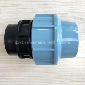 China PP Compression Fitting Pipe Coupling Joint Female Adapter 63mm with Long Service Life on sale