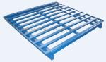 Customized Painting Steel Pallet Warehouse Equipments, Standard Pallet Size For