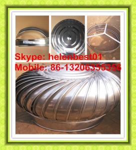 Wholesale 900mm large wind driven roof turbo ventilator for factory stainless steel from china suppliers