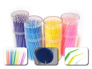 Wholesale Disposable plastic dental micro brush micro applicator dental brush from china suppliers