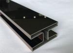 Brushed Finish Black Stainless Steel Trim Strip 201 304 316 ceiling door frame