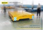 heavy industry use 8 ton mold transfer cart on rail from warehouse to plant