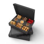 Food Grade Kraft Paper Sushi Cookies Delivery Box with Custom Size Accepted and