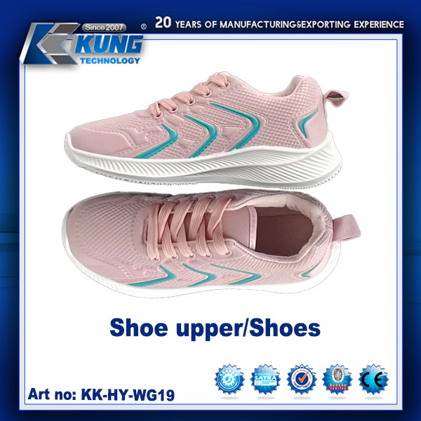 Customized Logo Printing Children Safety Shoes Upper High Elastic