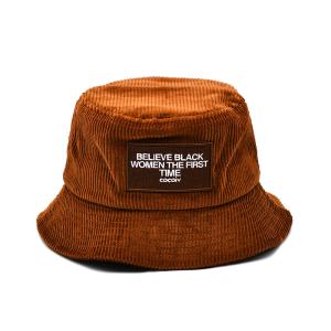Wholesale Corduroy Bucket hat solid color versatile fashion outdoor leisure Bucket hat from china suppliers