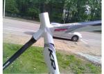 Custom Aluminum Alloy Racing Bicycle Frame , 50cm Road Race Bike Frames