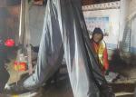 Super large UV liner DN1650 by 65m length was installed in Qingdao Shandong