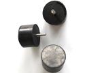 Black Color Rubber Shock Absorber / Anti Vibration Mounts OEM ODM Service