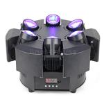 Hot Sale 6 Head Infinite Rotating 6x10w RGBW Mini Smart Beam Moving Head Light