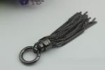 High quality modern design tassel custom zinc alloy gunmetal colors 115 mm