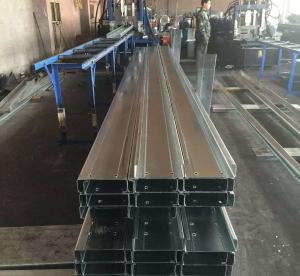Q235b Q345b Galvanised Steel Purlins Cold Bending Spacing Steel Channel