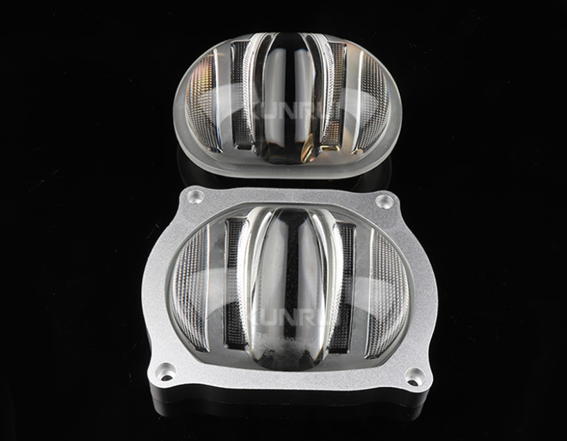 120mm150 Degree COB Borosilicate Optical Street Light Lens Rod Shape