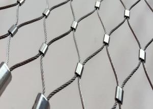 Wholesale 60x60mm SS316 Flexible Inox Wire Mesh For Net Fence from china suppliers