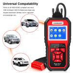 OBD2 EOBD CAN Car Diagnostic Scan Tool KOONWEI KW850 with I/M Readiness
