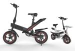14 Inch Portable Folding Electric Bike Aluminum Alloy Frame For Adults