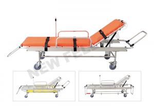Wholesale Medical Aluminum Rescue Patients Ambulance Stretcher Folding Stretcher With Wheels from china suppliers