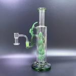 16.5 Inch Tall Honeycomb Large Glass Water Bongs With 18mm Bowl