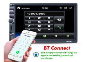 Wholesale ISO Double Din Android Car Stereo Phone Link 7156b Double Din Radio With Navigation from china suppliers