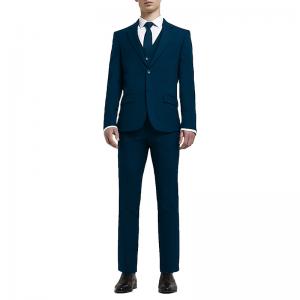 Wholesale Black 2PCS Mens Tuxedo Suit Jacket And Trousers For Special Occasion Formal Wear Custom from china suppliers